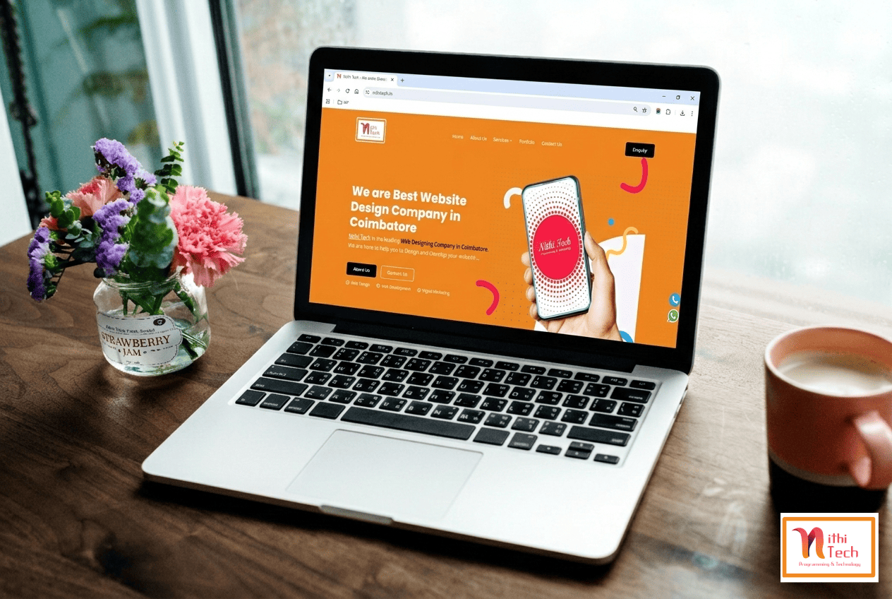 Nithi Tech Website Design Company in Paris, France